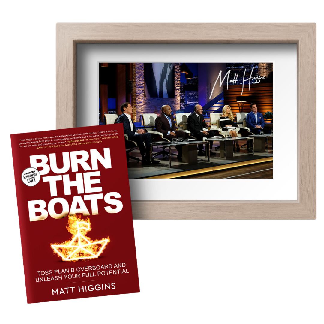 Author's Edition of Burn the Boats