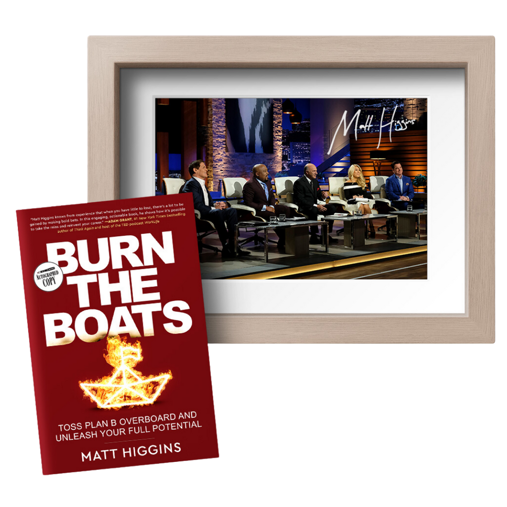 Author's Edition of Burn the Boats